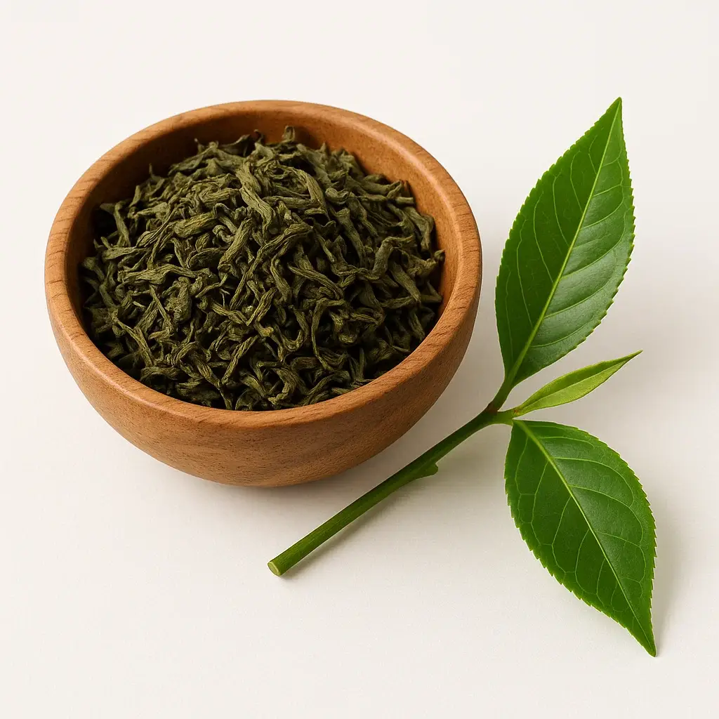Green Tea Leaf Extract ingredient used in LeanRise thermogenic fat burning supplement