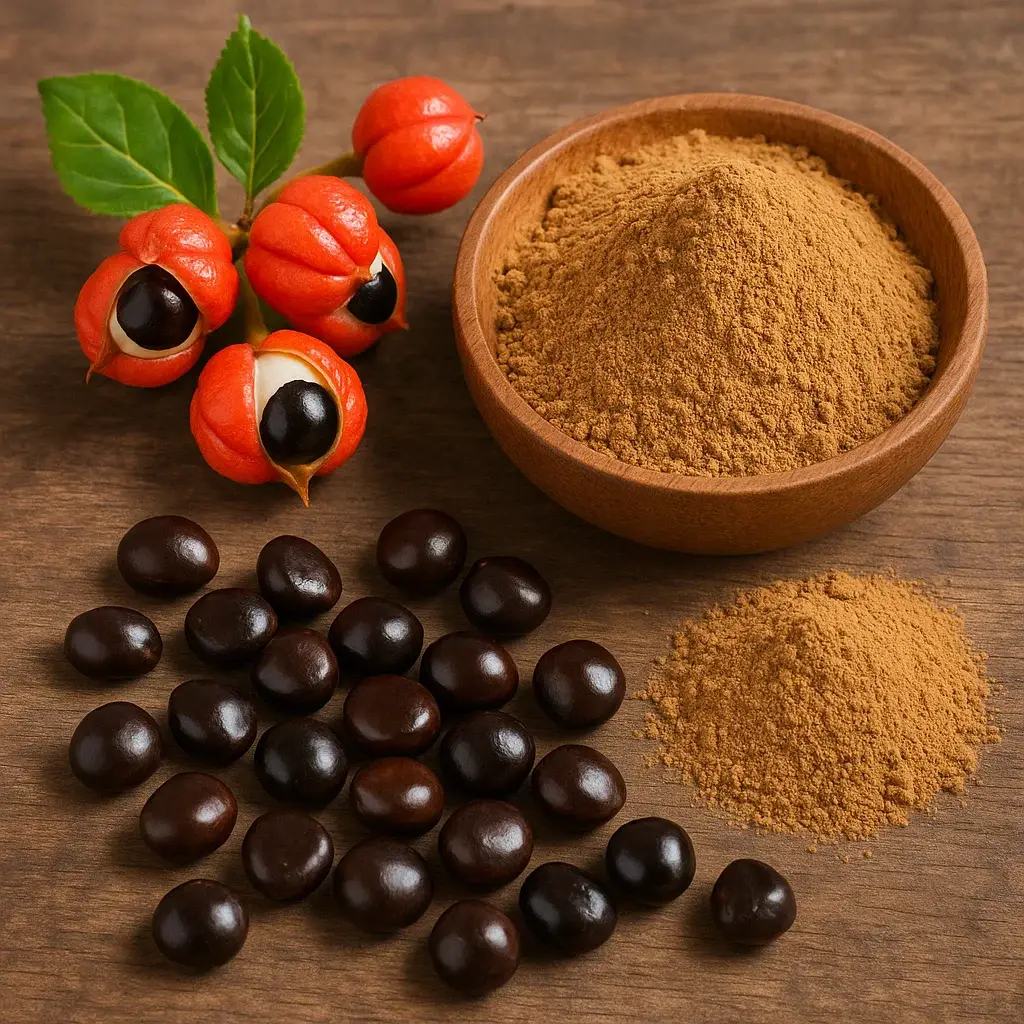 Guarana Seed Extract ingredient used in LeanRise natural energy supplement