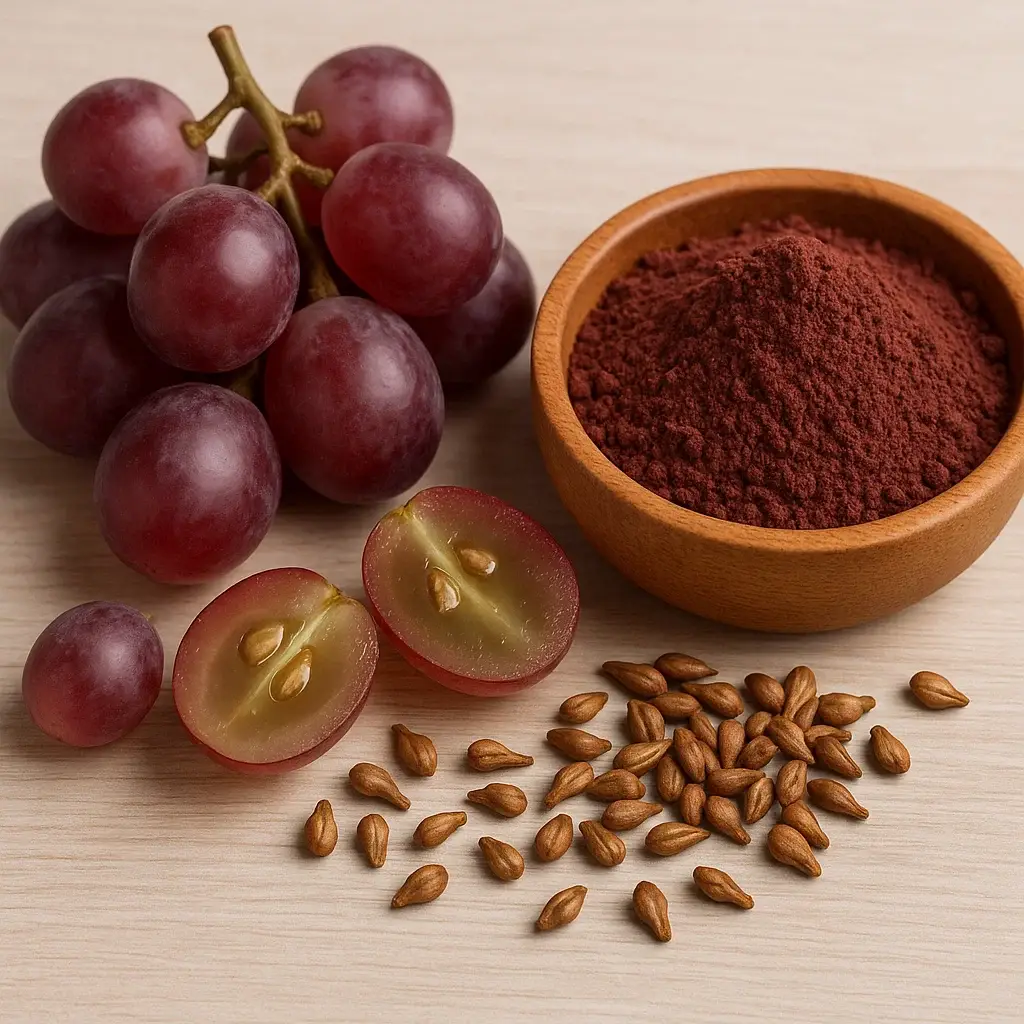 Grape Seed Extract ingredient used in LeanRise antioxidant metabolism supplement